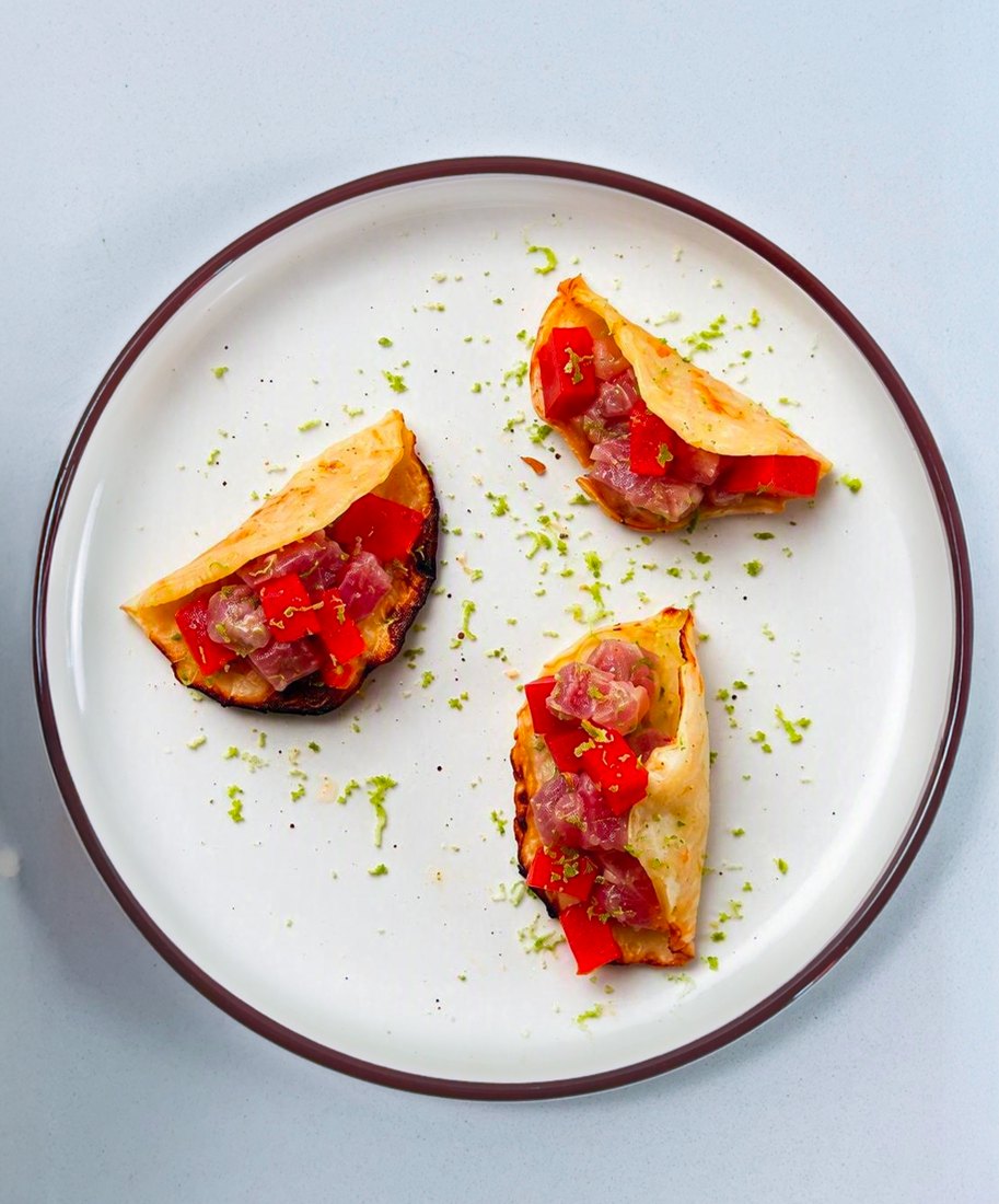 Dish photographed from above — let-O